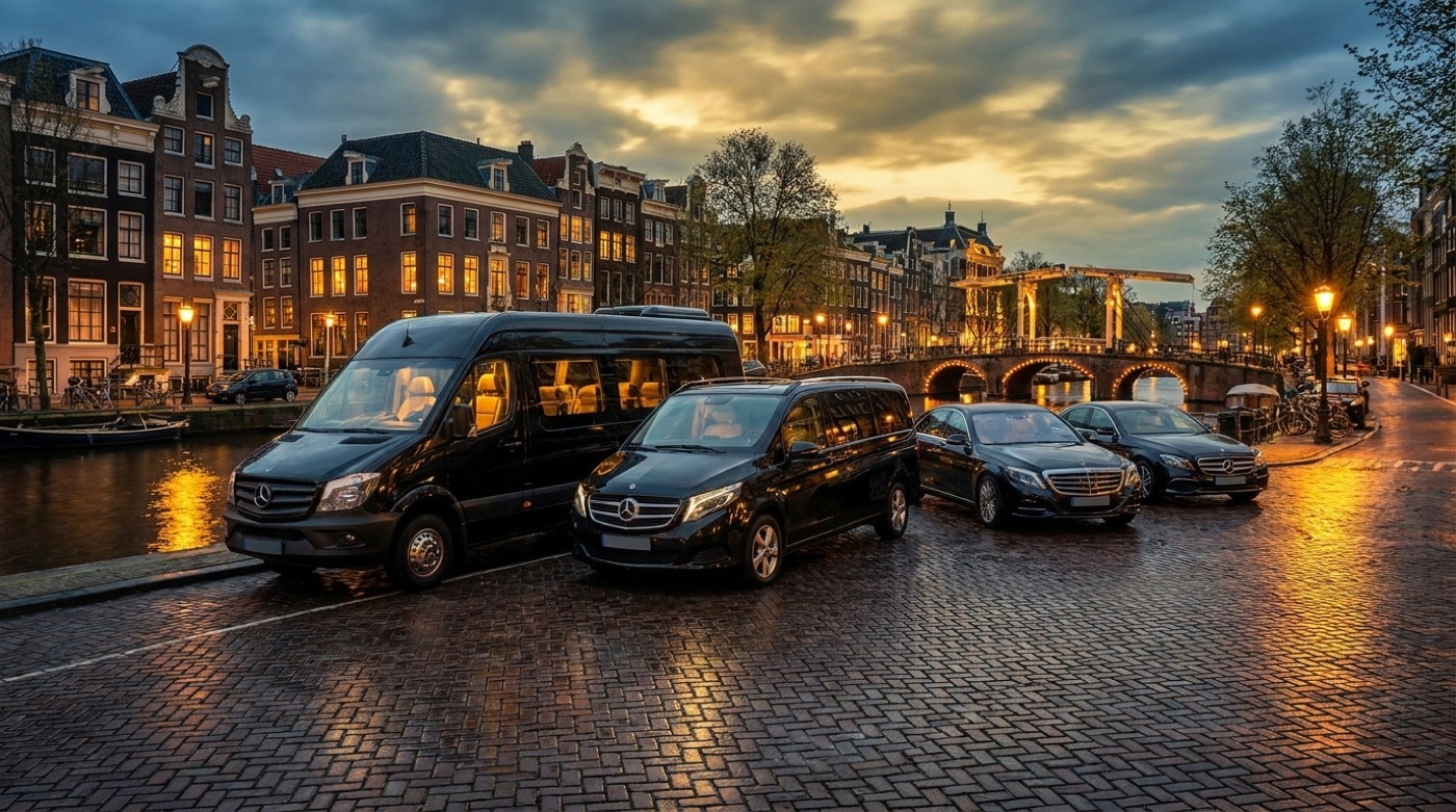 VOYA Private Chauffeurs fleet in Amsterdam